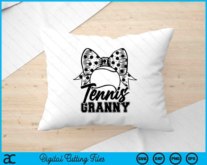 Tennis Granny Game Day Mother's Day SVG PNG Digital Printable Files Tennis Granny Game Day Mother's Day SVG PNG Digital Printable Files