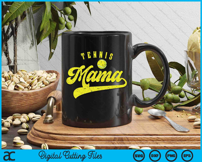 Tennis Mama SVG PNG Digital Cutting File Tennis Mama SVG PNG Digital Cutting File