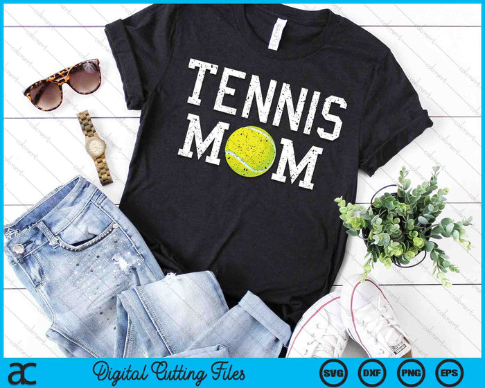 Tennis Mama Clothing Retro Vintage Tennis Mom SVG PNG Cutting Printable Files Tennis Mama Clothing Retro Vintage Tennis Mom SVG PNG Cutting Printable Files
