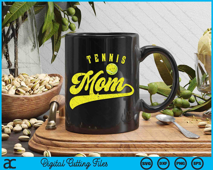 Tennis Mom SVG PNG Digital Cutting File Tennis Mom SVG PNG Digital Cutting File