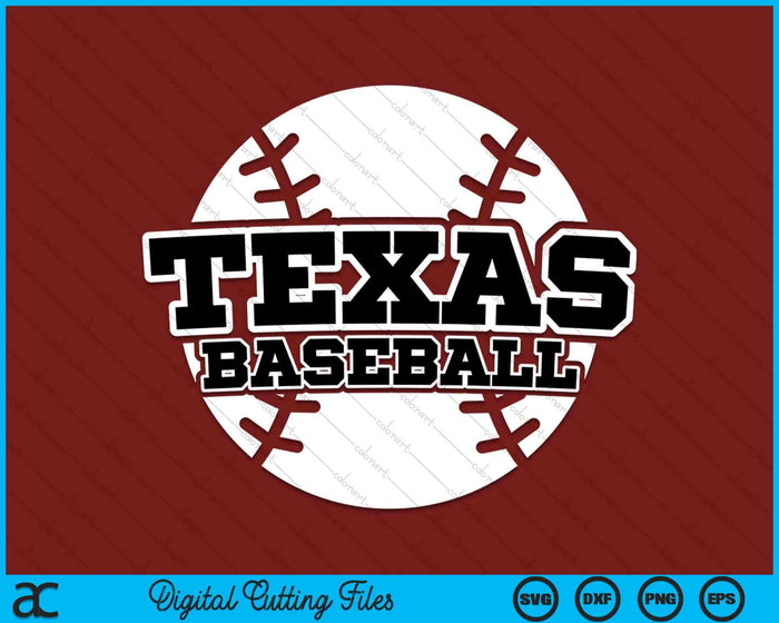 Texas Baseball Block Font SVG PNG Digital Cutting Files Texas Baseball Block Font SVG PNG Digital Cutting Files
