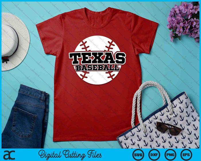 Texas Baseball Block Font SVG PNG Digital Cutting Files Texas Baseball Block Font SVG PNG Digital Cutting Files