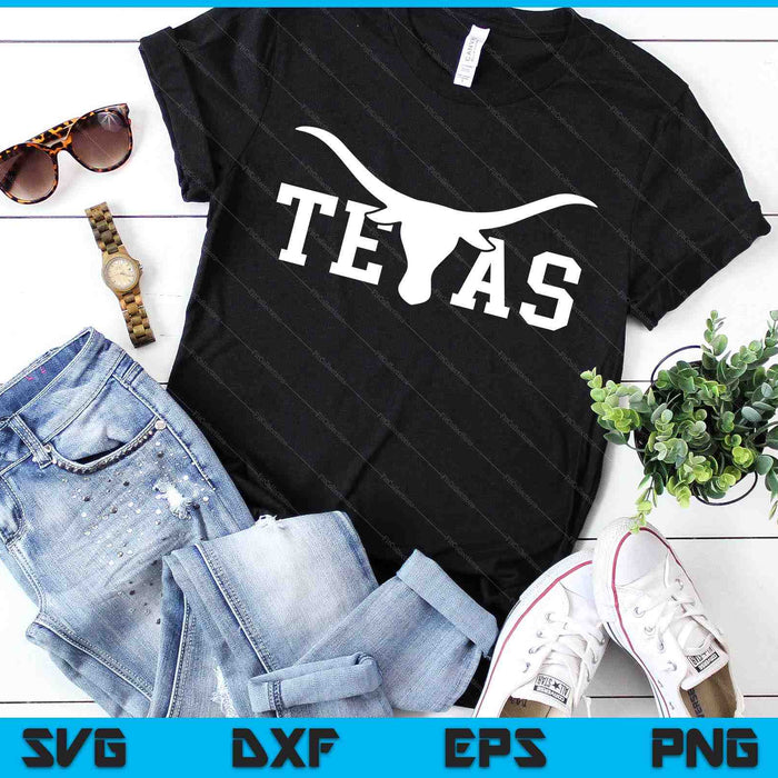 Texas TX USA Bull America SVG PNG Archivos de corte digital Texas TX USA Bull America SVG PNG Archivos de corte digital
