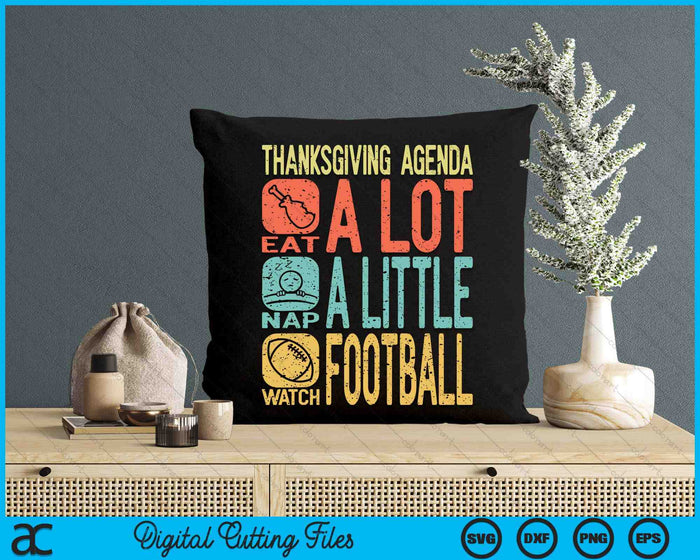 Thanksgiving Agenda Funny Novelty SVG PNG Digital Cutting Files Thanksgiving Agenda Funny Novelty SVG PNG Digital Cutting Files