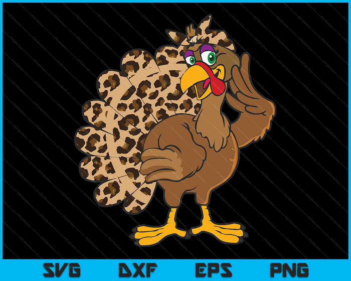 Thanksgiving Turkije vrouwen meisje Leopard Print herfst herfst SVG PNG digitale snijden bestanden Thanksgiving Turkije vrouwen meisje Leopard Print herfst herfst SVG PNG digitale snijden bestanden