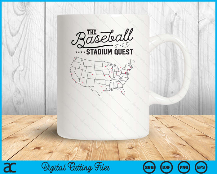 The Baseball Stadium Quest SVG PNG Digital Printable Files The Baseball Stadium Quest SVG PNG Digital Printable Files