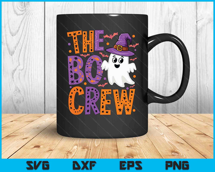 The Boo Crew Halloween Costume SVG PNG Digital Printable Files The Boo Crew Halloween Costume SVG PNG Digital Printable Files