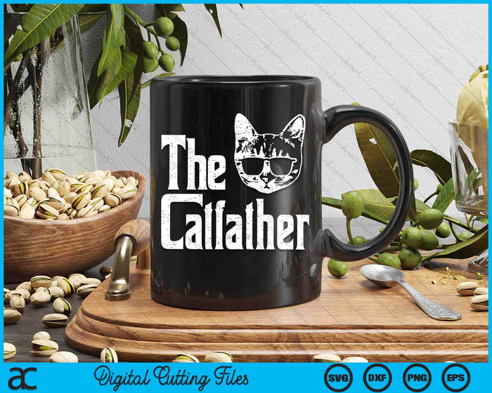The Catfather Funny Cat Dad Fathers Day Movie Pun Papa SVG PNG Digital Printable Files The Catfather Funny Cat Dad Fathers Day Movie Pun Papa SVG PNG Digital Printable Files