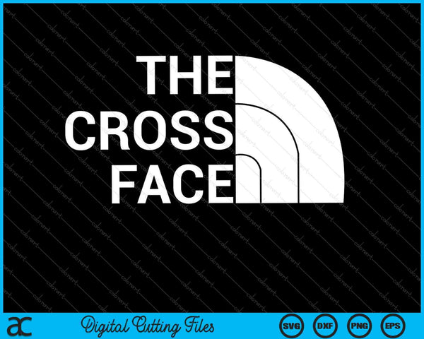 The Cross Face Wrestling SVG PNG Cutting Printable Files