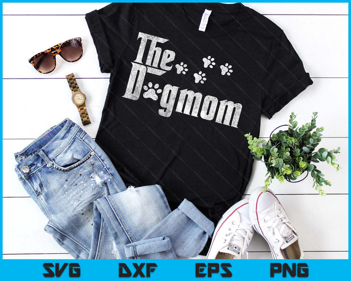 The Dogmom Dog Lover Funny Dog Mom For Mothers Day SVG PNG Digital Printable Files The Dogmom Dog Lover Funny Dog Mom For Mothers Day SVG PNG Digital Printable Files