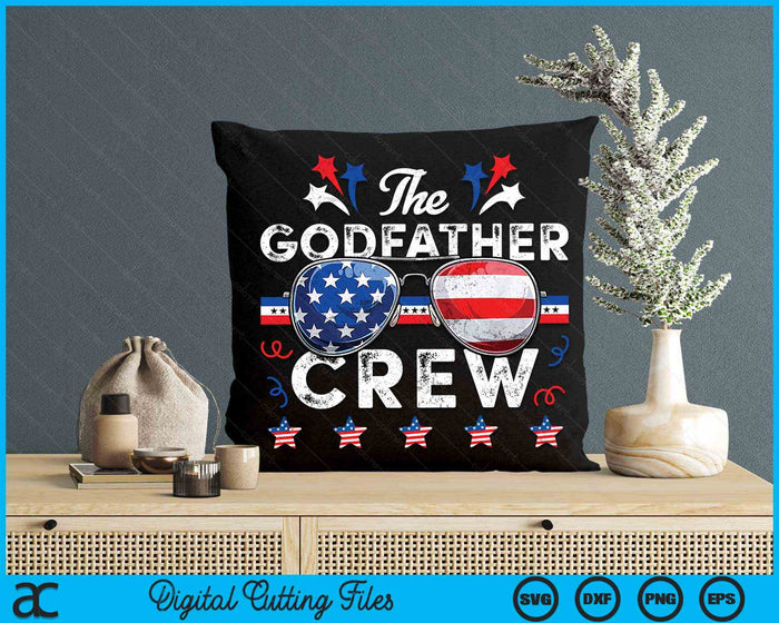 The Godfather Crew 4th Of July Patriotic American SVG PNG Digital Cutting Files