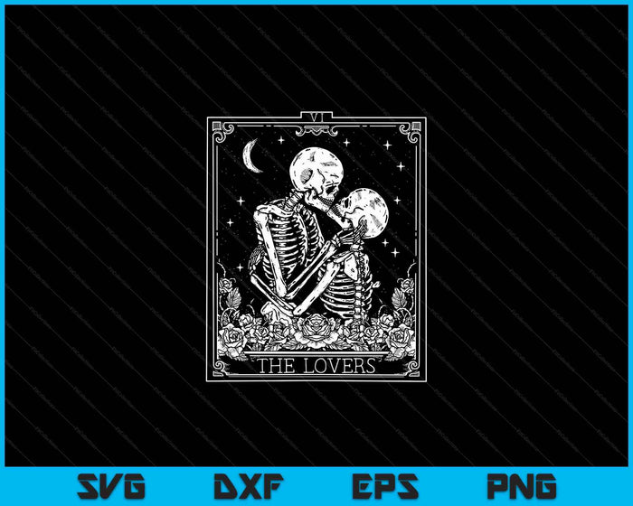 Los amantes Vintage Tarot Card Astrología Goth Halloween Mujeres SVG PNG Archivo de corte digital Los amantes Vintage Tarot Card Astrología Goth Halloween Mujeres SVG PNG Archivo de corte digital