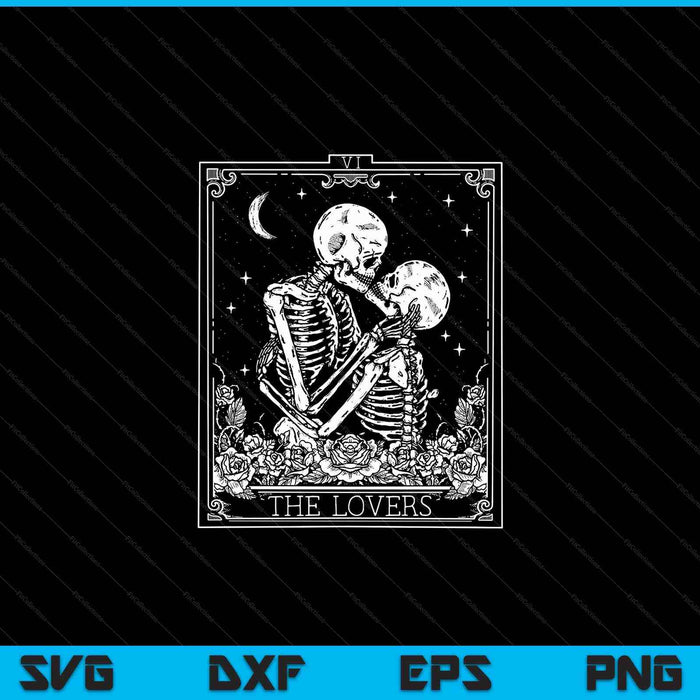 Los amantes Vintage Tarot Card Astrología Goth Halloween Mujeres SVG PNG Archivo de corte digital Los amantes Vintage Tarot Card Astrología Goth Halloween Mujeres SVG PNG Archivo de corte digital