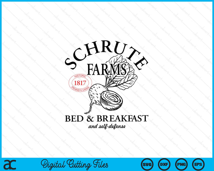 The Office Schrute Farms Large Label SVG PNG Digital Cutting Files The Office Schrute Farms Large Label SVG PNG Digital Cutting Files