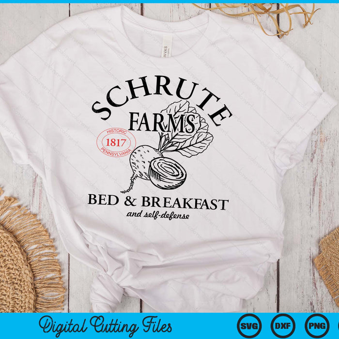 The Office Schrute Farms Large Label SVG PNG Digital Cutting Files The Office Schrute Farms Large Label SVG PNG Digital Cutting Files