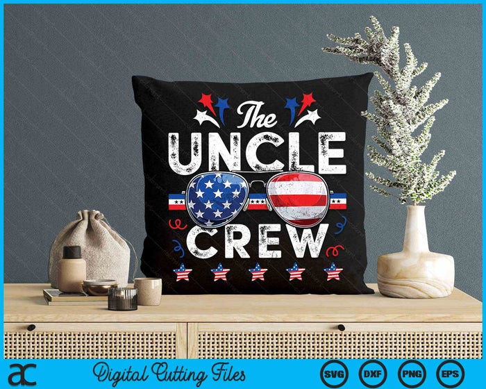 The Uncle Crew 4th Of July Patriotic American SVG PNG Digital Cutting Files The Uncle Crew 4th Of July Patriotic American SVG PNG Digital Cutting Files