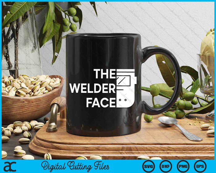 The Welder Face Welding SVG PNG Digital Printable Files
