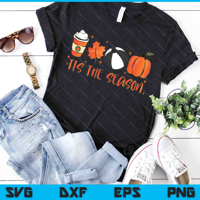 Tis The Season Pumpkin Leaf Latte Fall Beachball SVG PNG Archivos de corte digitales Tis The Season Pumpkin Leaf Latte Fall Beachball SVG PNG Archivos de corte digitales