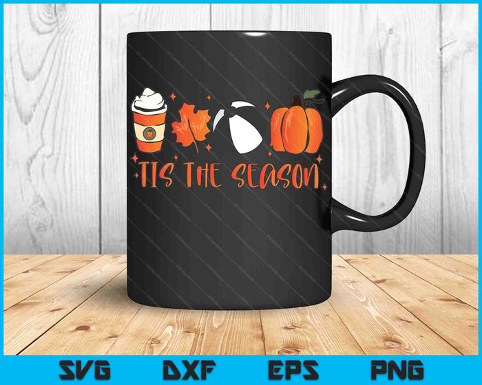 Tis The Season Pumpkin Leaf Latte Fall Beachball SVG PNG Archivos de corte digitales Tis The Season Pumpkin Leaf Latte Fall Beachball SVG PNG Archivos de corte digitales