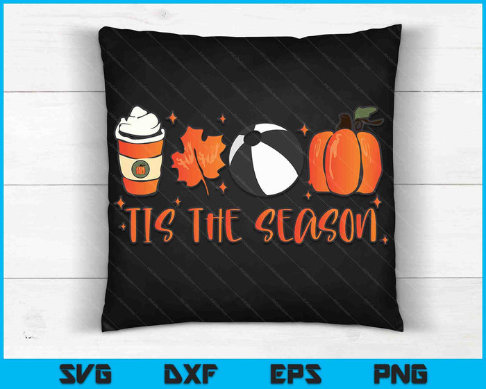 Tis The Season Pumpkin Leaf Latte Fall Beachball SVG PNG Archivos de corte digitales Tis The Season Pumpkin Leaf Latte Fall Beachball SVG PNG Archivos de corte digitales