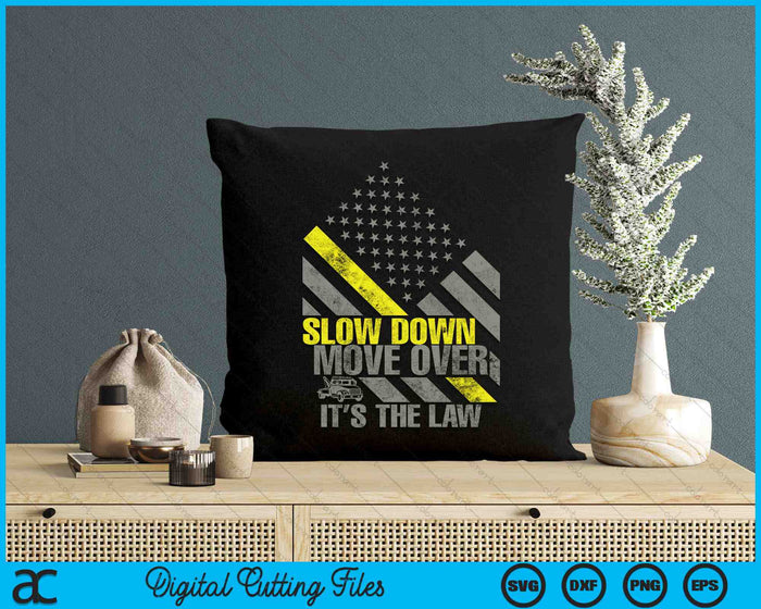 Tow Lives Matter Dunne gele lijn Vertragen Beweeg over het is de wet SVG PNG digitale snijbestanden Tow Lives Matter Dunne gele lijn Vertragen Beweeg over het is de wet SVG PNG digitale snijbestanden