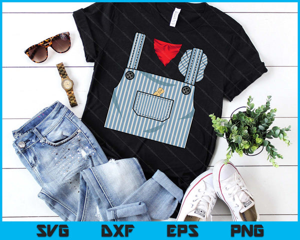 Train Engineer Conductor Costume Halloween Train Engineer SVG PNG Digital Printable Files