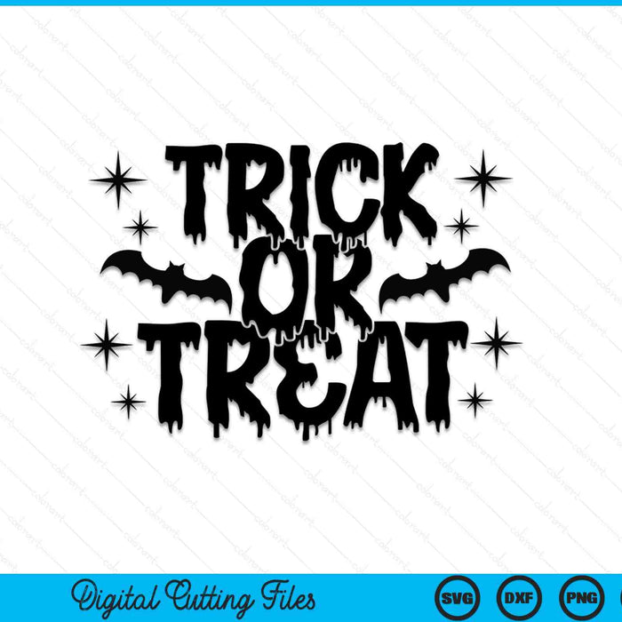Truco o trato SVG PNG archivos de corte digital Truco o trato SVG PNG archivos de corte digital