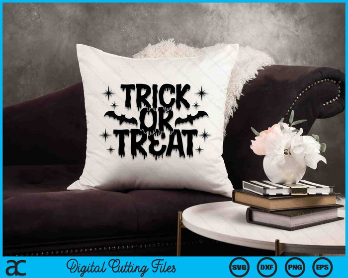 Truco o trato SVG PNG archivos de corte digital Truco o trato SVG PNG archivos de corte digital