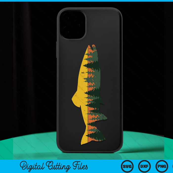 Trout Fly Fishing Nature Outdoor Fisherman Gift SVG PNG Digital Cutting Files Trout Fly Fishing Nature Outdoor Fisherman Gift SVG PNG Digital Cutting Files