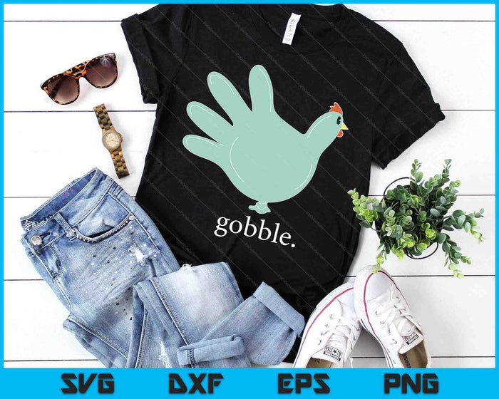 Turkey Glove Gobble Thanksgiving Thankful Nurse SVG PNG Digital Cutting Files Turkey Glove Gobble Thanksgiving Thankful Nurse SVG PNG Digital Cutting Files