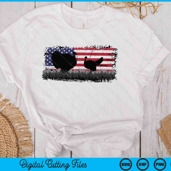 Turkey Hunter  Fun Turkey Hunting Patriotic Usa Flag SVG PNG Digital Printable Files Turkey Hunter  Fun Turkey Hunting Patriotic Usa Flag SVG PNG Digital Printable Files