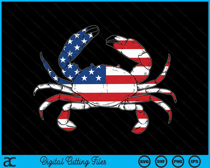 USA Flag Fourth Of July Flag Patriotic Crabbing SVG PNG Digital Cutting Files USA Flag Fourth Of July Flag Patriotic Crabbing SVG PNG Digital Cutting Files