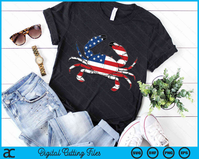 USA Flag Fourth Of July Flag Patriotic Crabbing SVG PNG Digital Cutting Files USA Flag Fourth Of July Flag Patriotic Crabbing SVG PNG Digital Cutting Files