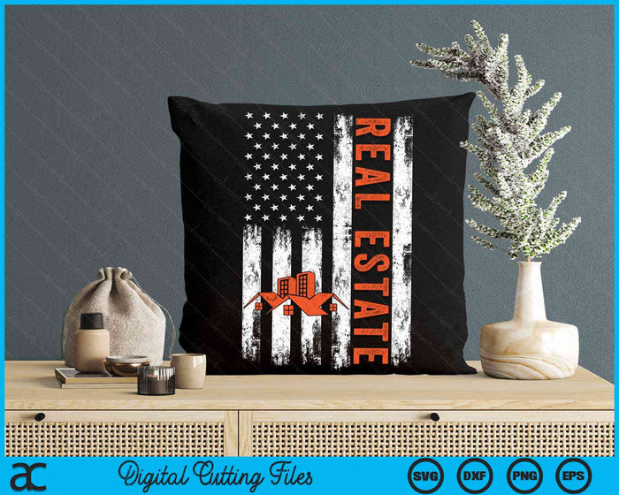 USA Flag Patriotic Real Estate American Flag SVG PNG Digital Cutting Files USA Flag Patriotic Real Estate American Flag SVG PNG Digital Cutting Files