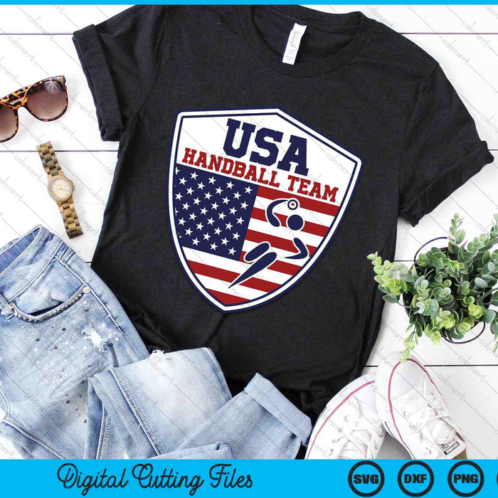 USA Handball Team Handball Sports Fans SVG PNG Digital Cutting Files USA Handball Team Handball Sports Fans SVG PNG Digital Cutting Files