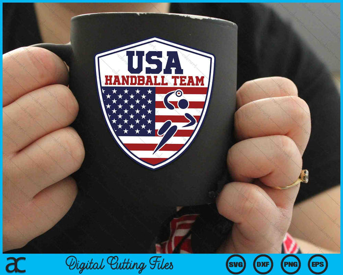 USA Handball Team Handball Sports Fans SVG PNG Digital Cutting Files USA Handball Team Handball Sports Fans SVG PNG Digital Cutting Files