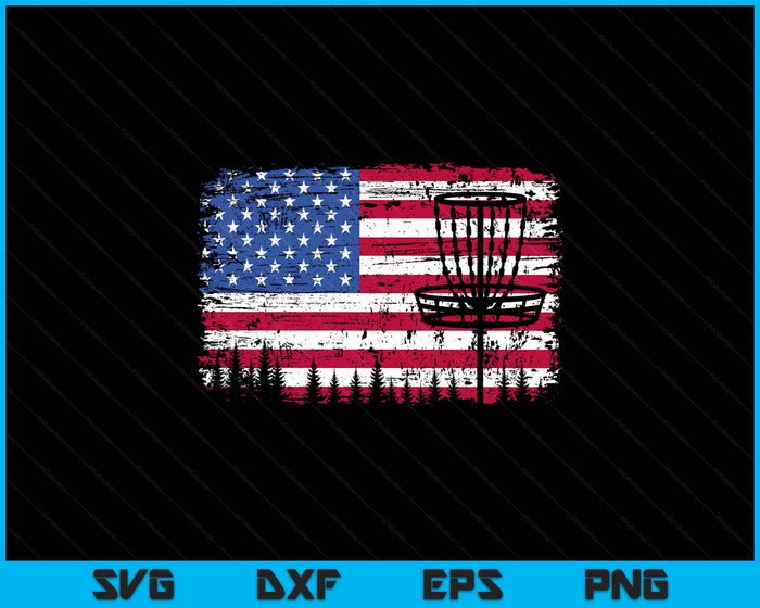 US American Flag Disc Golf Basket Frisbee Vintage Disc Golf SVG PNG Digital Printable Files US American Flag Disc Golf Basket Frisbee Vintage Disc Golf SVG PNG Digital Printable Files