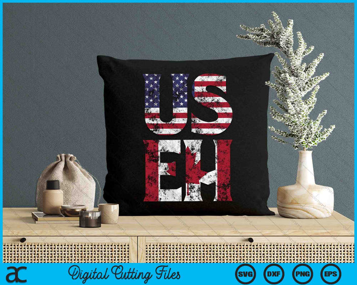 Amerikaanse EH Amerikaanse Canadese grappige Meme citeer SVG PNG digitale snijbestanden Amerikaanse EH Amerikaanse Canadese grappige Meme citeer SVG PNG digitale snijbestanden