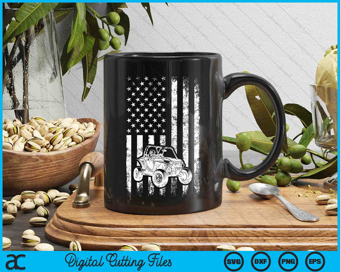 UTV Driver American Flag SVG PNG Digital Cutting Files UTV Driver American Flag SVG PNG Digital Cutting Files