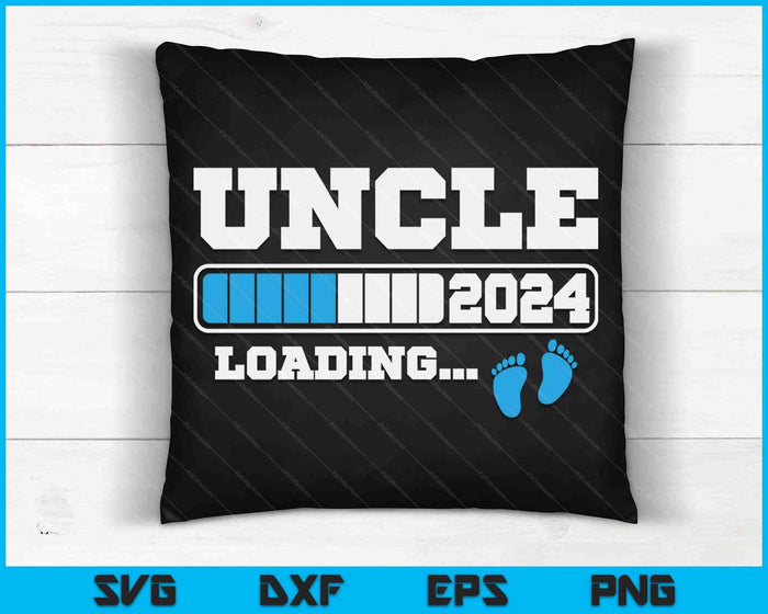 Uncle 2024 Loading For Pregnancy Announcement SVG PNG Digital Printable Files Uncle 2024 Loading For Pregnancy Announcement SVG PNG Digital Printable Files