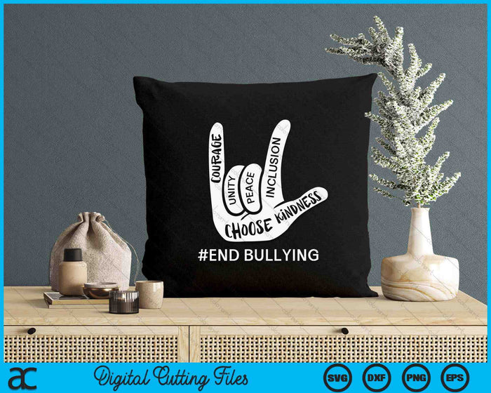 Unity Day Anti Bully Love Sign School End Bullying Orange SVG PNG Digital Printable Files Unity Day Anti Bully Love Sign School End Bullying Orange SVG PNG Digital Printable Files