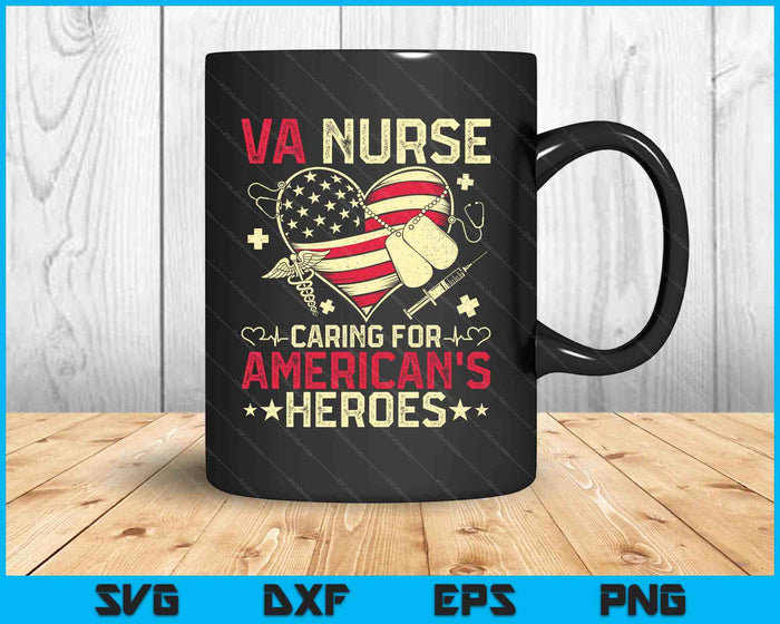 Va Nurse Caring For America's Heroes Veterans Day Usa Heart SVG PNG Digital Printable Files Va Nurse Caring For America's Heroes Veterans Day Usa Heart SVG PNG Digital Printable Files