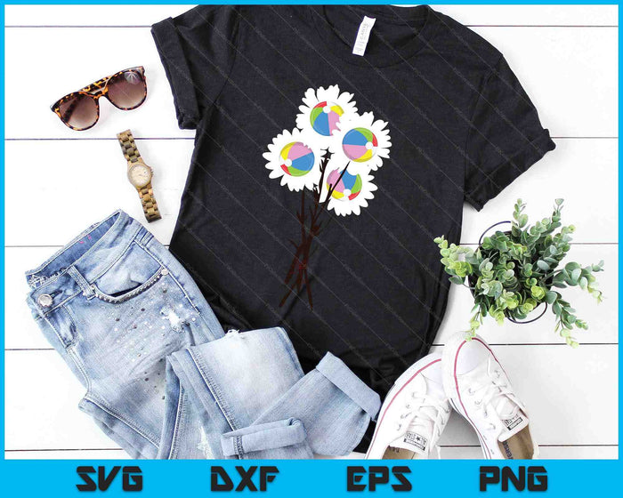 Valentine's Mother's Day Beach Ball Flower Bouquet Pretty SVG PNG Digital Cutting Files Valentine's Mother's Day Beach Ball Flower Bouquet Pretty SVG PNG Digital Cutting Files