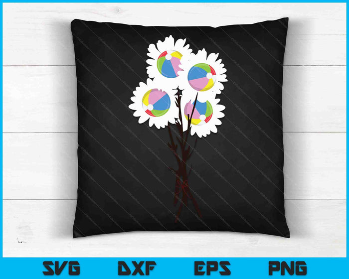 Valentine's Mother's Day Beach Ball Flower Bouquet Pretty SVG PNG Digital Cutting Files Valentine's Mother's Day Beach Ball Flower Bouquet Pretty SVG PNG Digital Cutting Files