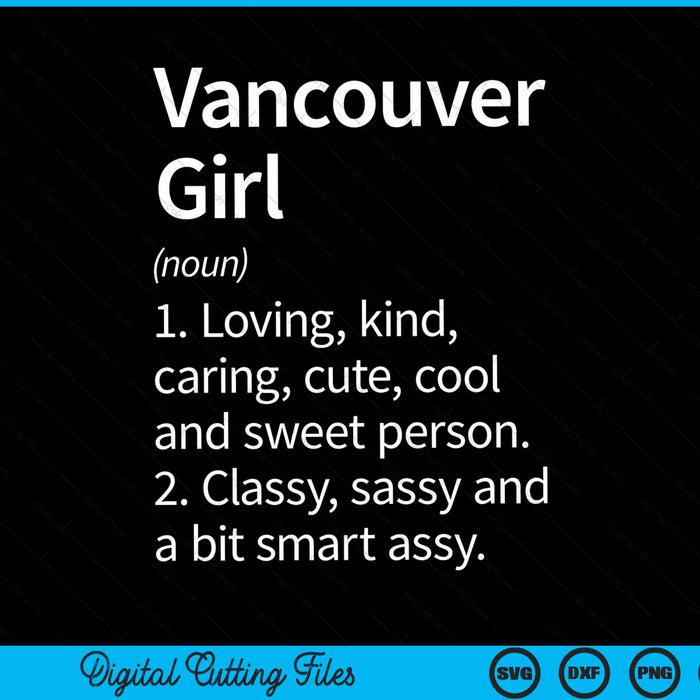 Vancouver Girl WA Washington Home Roots SVG PNG Cortar archivos imprimibles Vancouver Girl WA Washington Home Roots SVG PNG Cortar archivos imprimibles