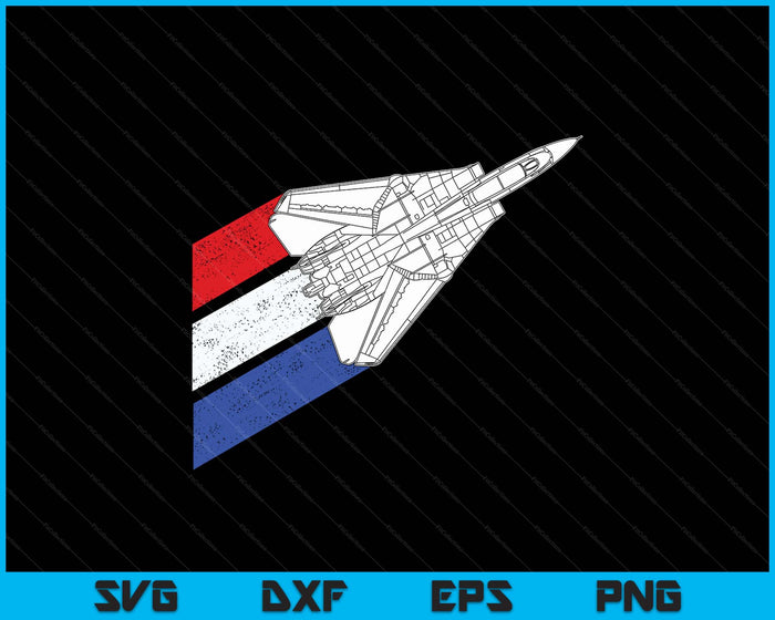 Vintage American Flag F14 Tomcat Airplane Schematic SVG PNG Digital Printable Files Vintage American Flag F14 Tomcat Airplane Schematic SVG PNG Digital Printable Files