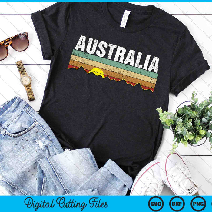 Vintage Australia Retro SVG PNG Digital Cutting Files Vintage Australia Retro SVG PNG Digital Cutting Files
