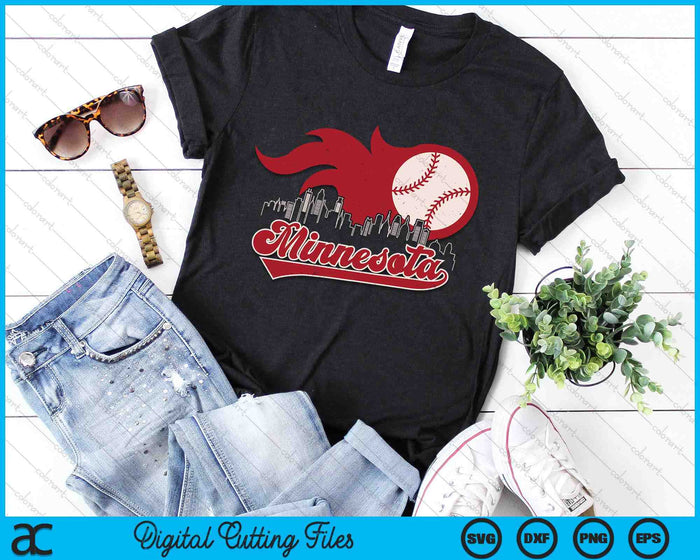 Vintage Distressed Minnesota Baseball Lovers SVG PNG Digital Printable Files Vintage Distressed Minnesota Baseball Lovers SVG PNG Digital Printable Files
