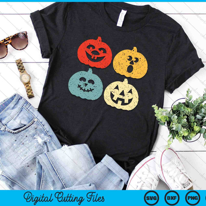 Vintage Halloween Pumpkin Women, Men, Kids, Funny Retro SVG PNG Digital Cutting File Vintage Halloween Pumpkin Women, Men, Kids, Funny Retro SVG PNG Digital Cutting File