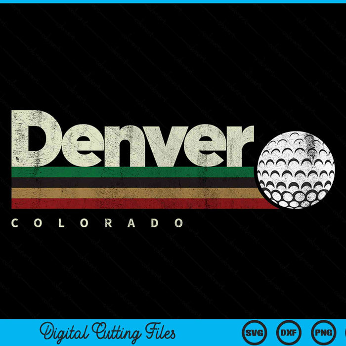 Vintage Hockey Denver City Hockey Retro Stripes SVG PNG Digital Cutting File Vintage Hockey Denver City Hockey Retro Stripes SVG PNG Digital Cutting File
